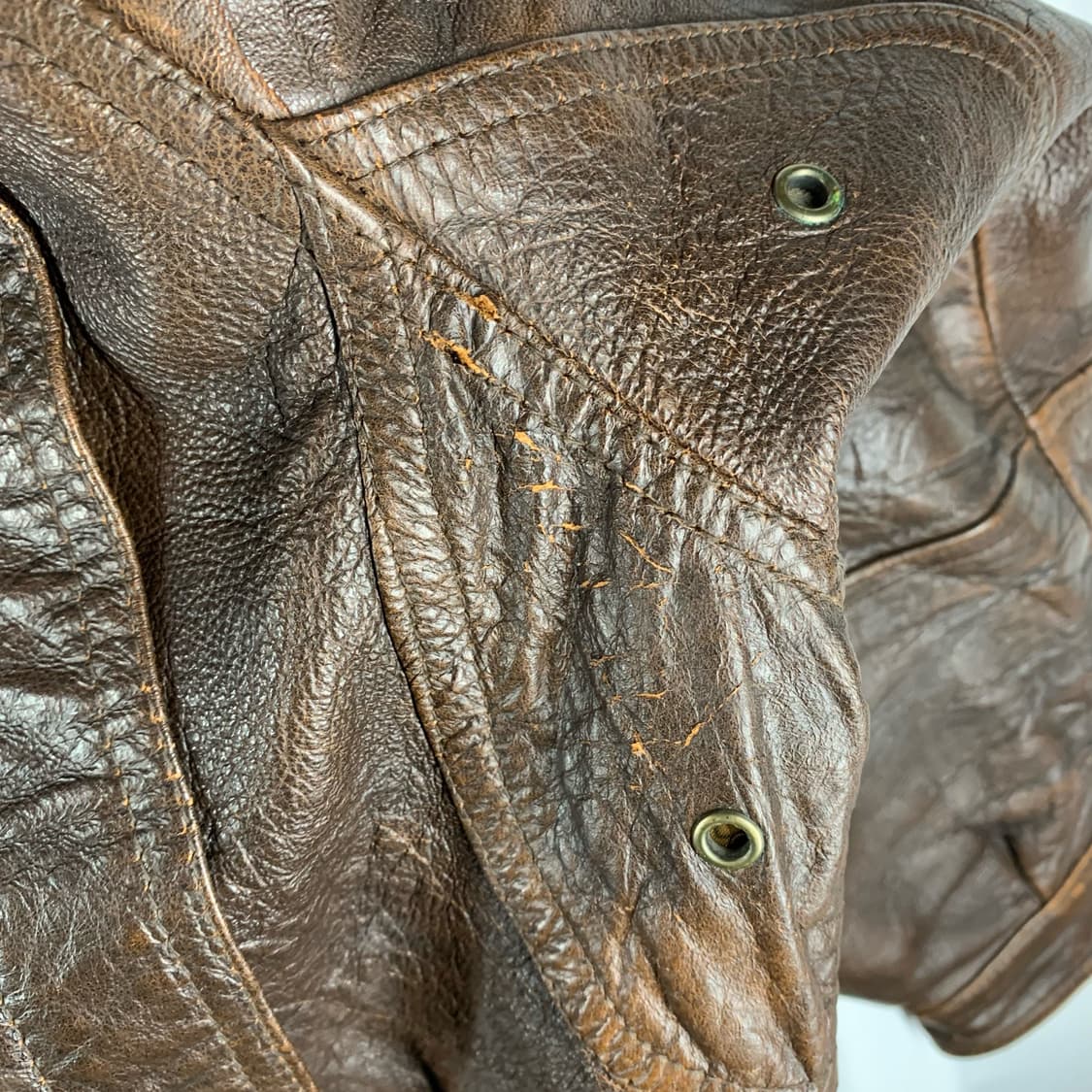 [L] 리얼 레더 플라이트 재킷 Type K-1 상품이미지7