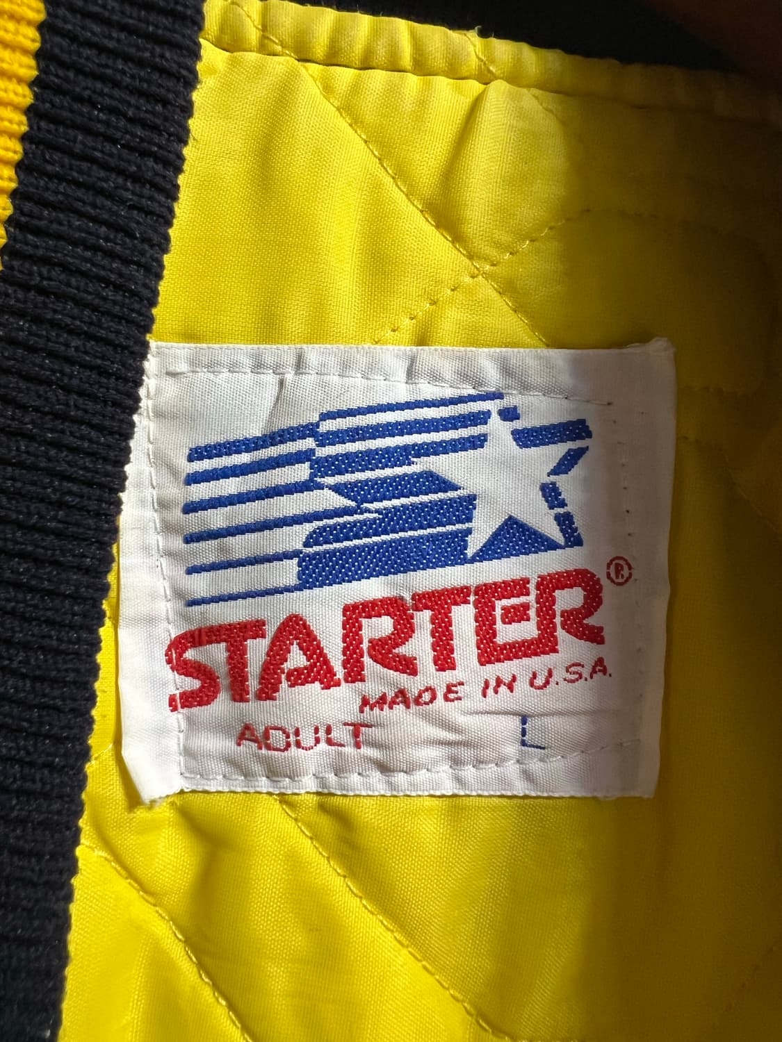 빈티지 스타터 노트르담 바시티 자켓 상품이미지6