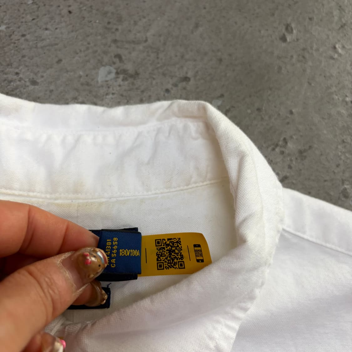 폴로 화이트 셔츠[2315] 상품이미지8