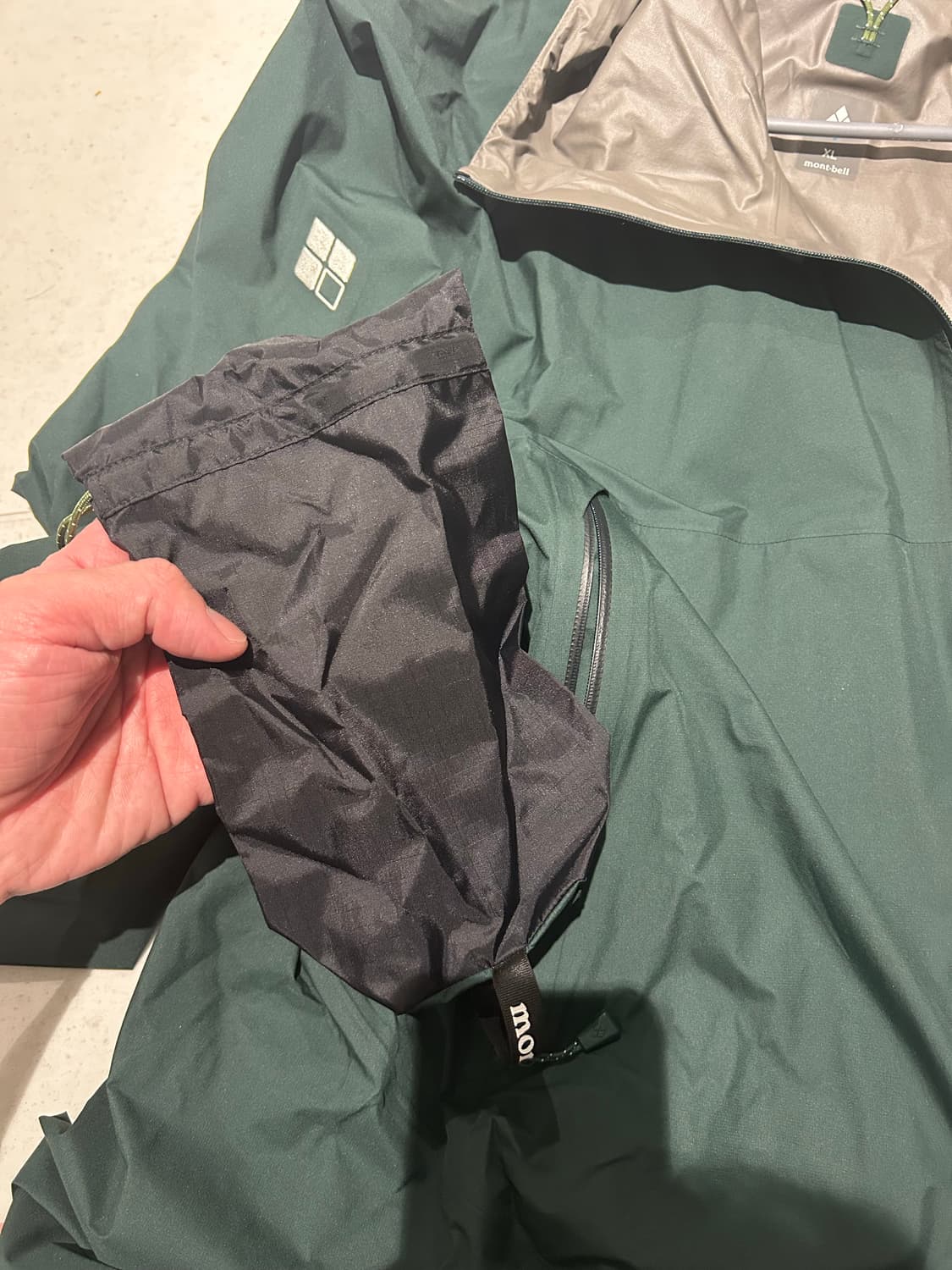 몽벨 고어텍스 윈드브레이커 상품이미지8