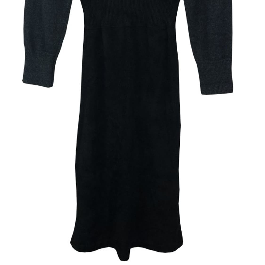 [오브제] 니트 롱원피스 블랙 M19081 상품이미지5