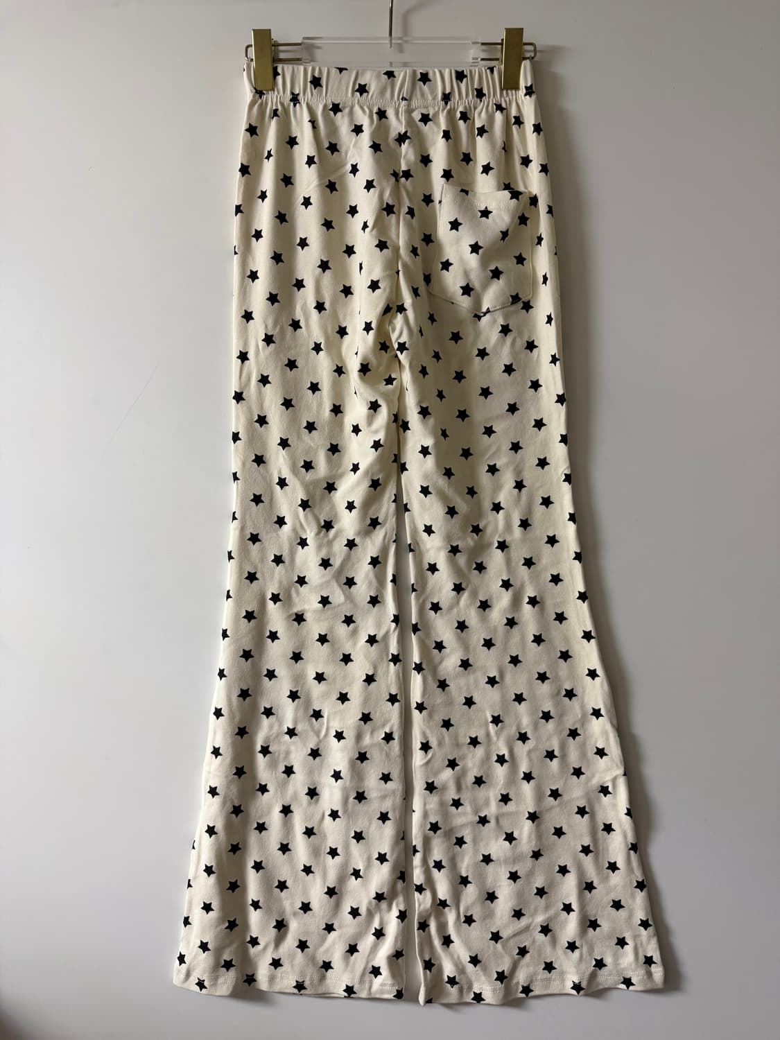 새상품 여자 별 부츠컷 츄리닝 바지 (아이보리) 상품이미지4