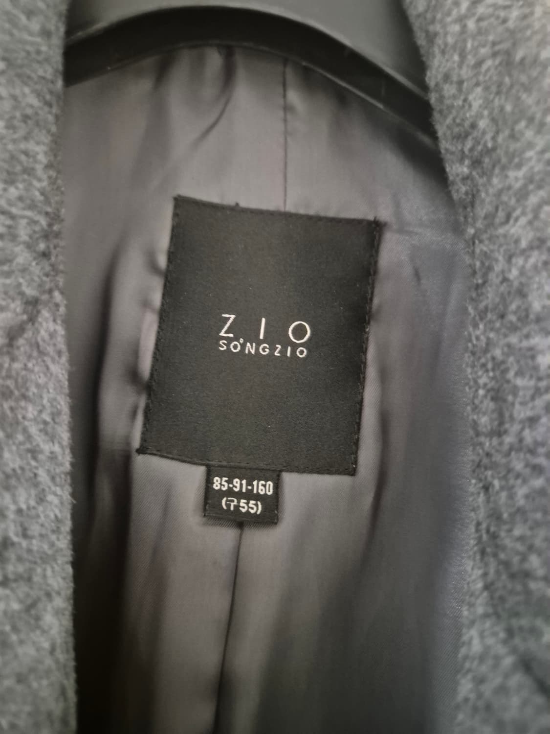 [85]지오송지오 여자 양가죽 울 코트 상품이미지5