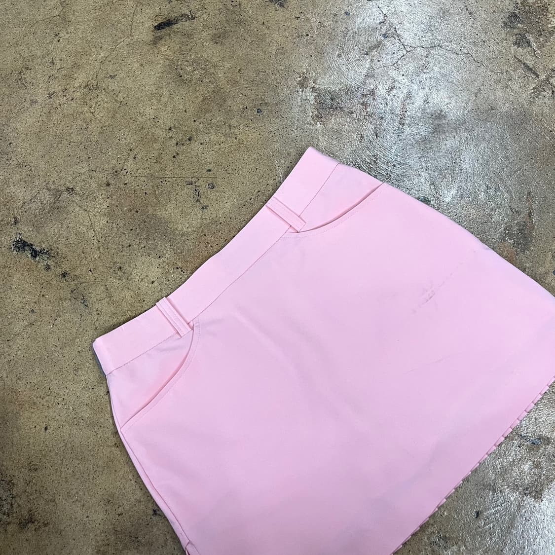 [정품/25] 타이틀리스트 핑크 미니 스커트 b14 상품이미지1