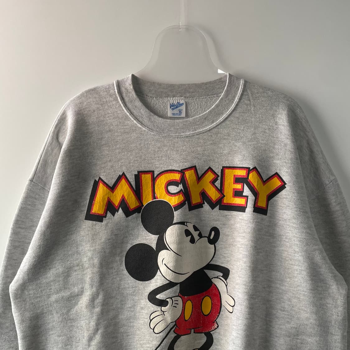 90s 벨바쉰 미키마우스 스웻셔츠 상품이미지2
