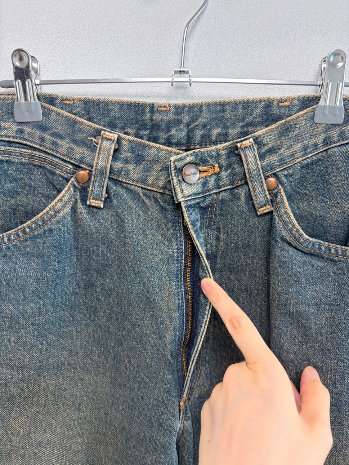 랭글러 워싱 데님팬츠 (28inch) 상품이미지3