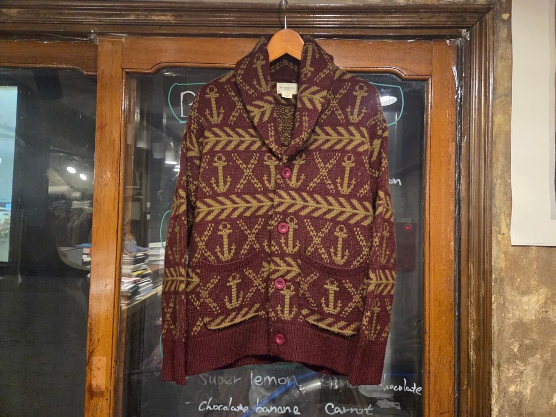 오베이 숄칼라 카디건 상품이미지1