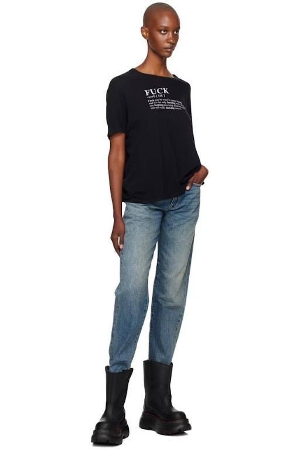 R13 청키 워크부츠 240 상품이미지5