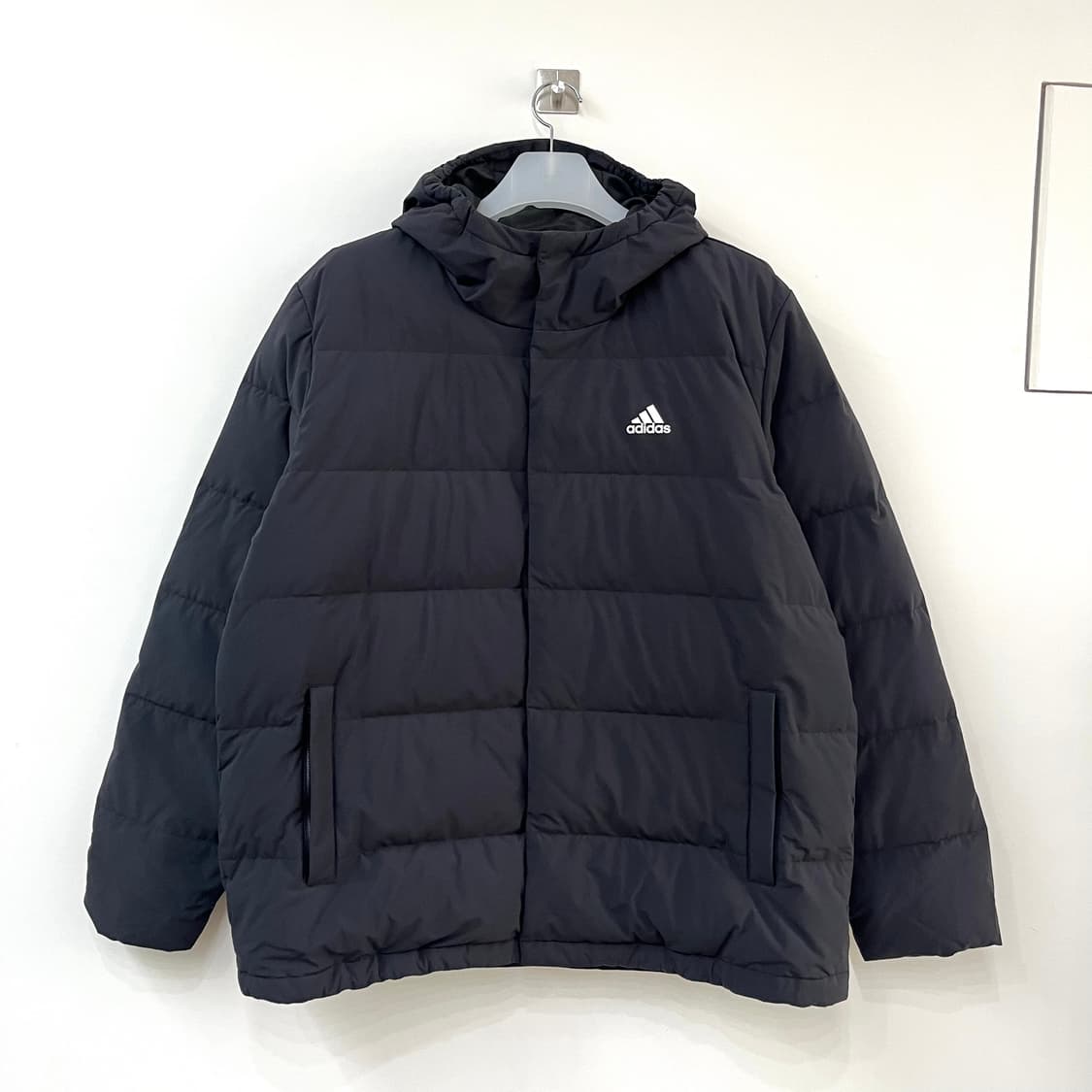 아디다스 덕다운 블랙 패딩 자켓 상품이미지2