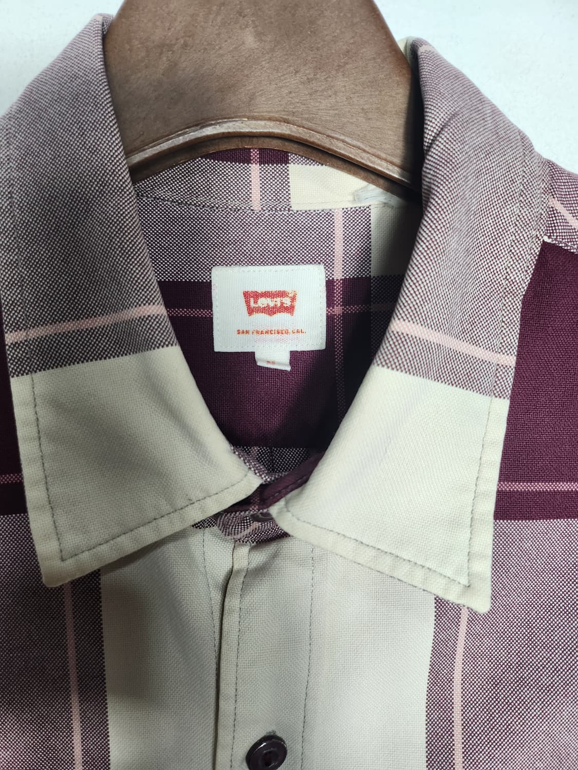 리바이스 체크 셔츠 상품이미지3