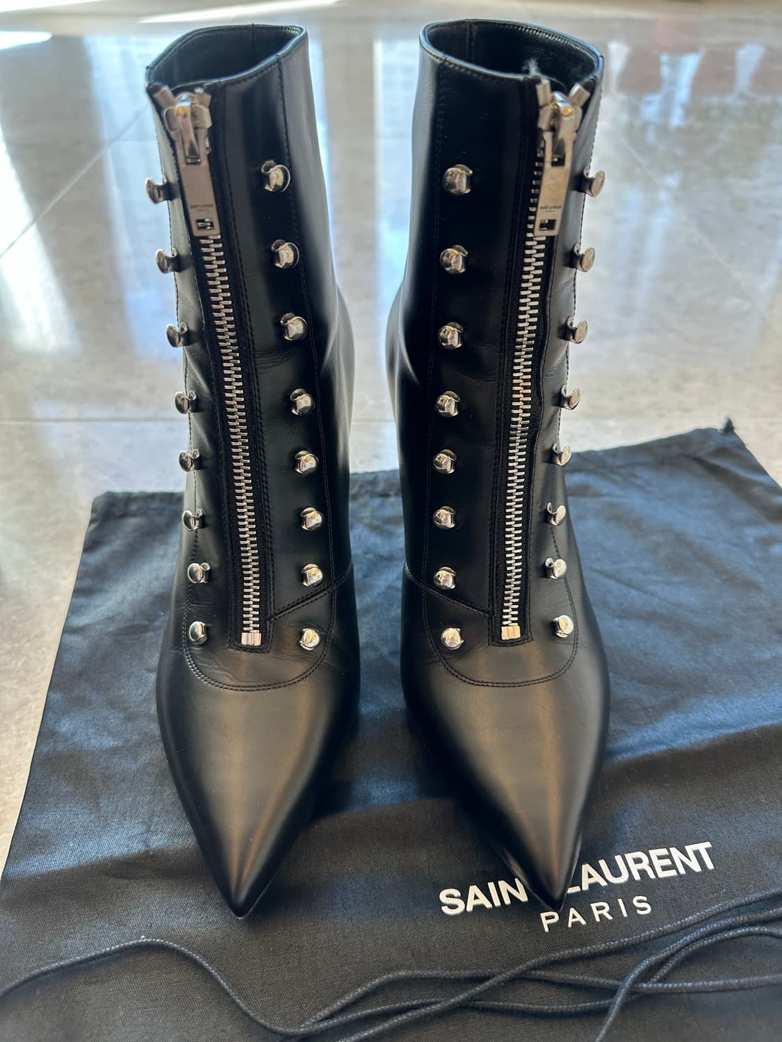 Ysl 생로랑 레이스업 워커 구두  상품이미지5