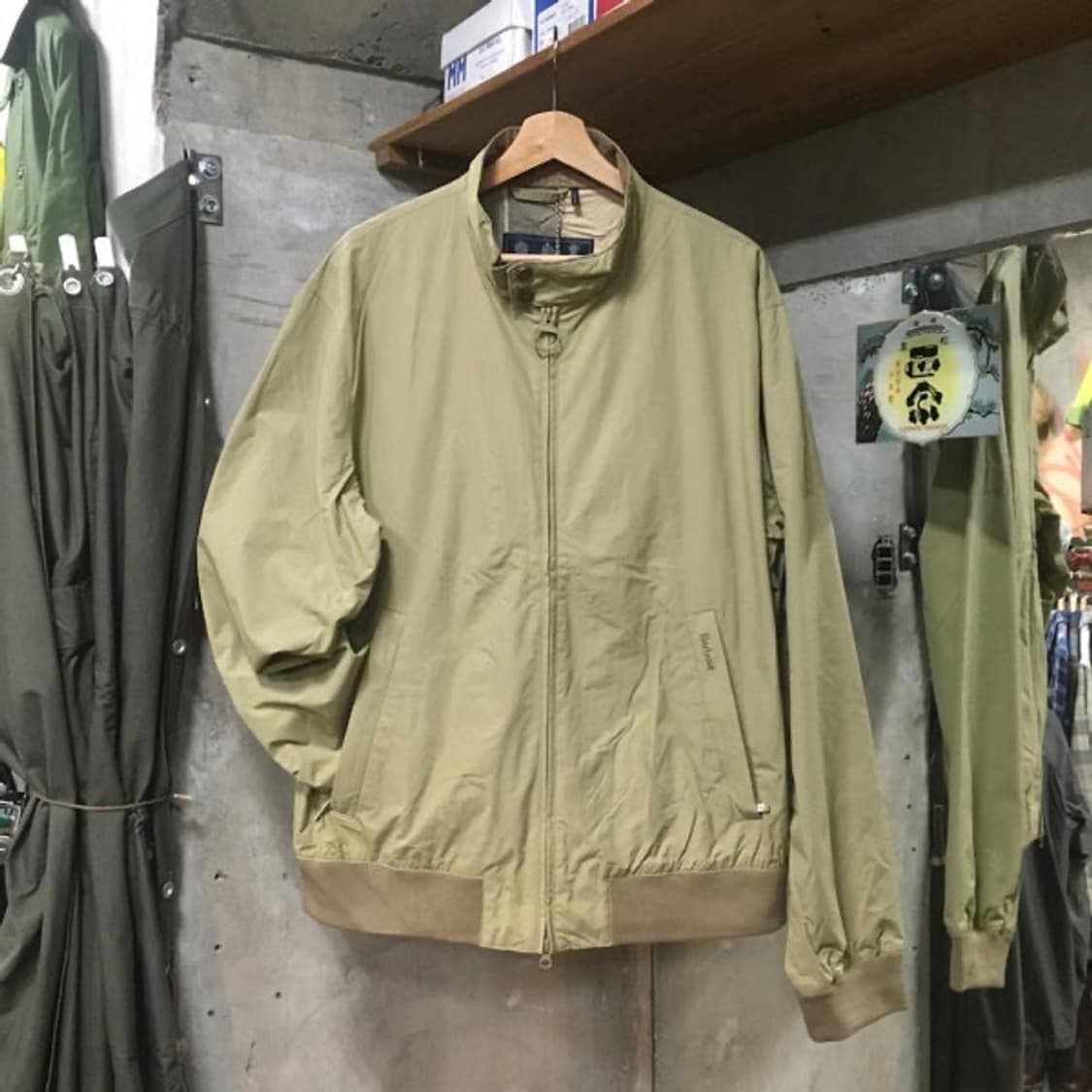 (100-105)바버 드레스 타탄 봄버 자켓 XL 상품이미지2