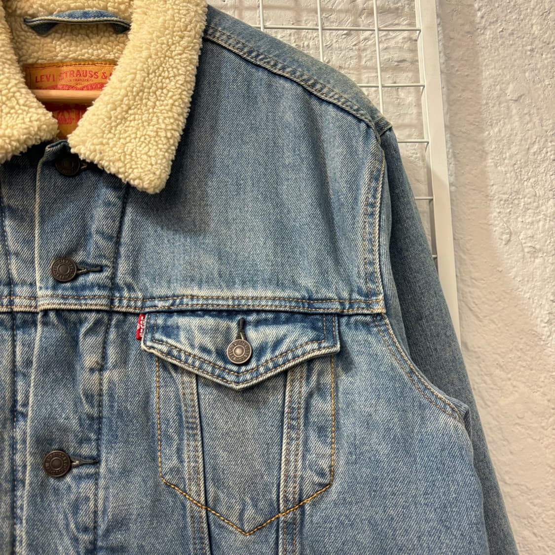 리바이스 쉐르파 데님 자켓 XL 상품이미지5