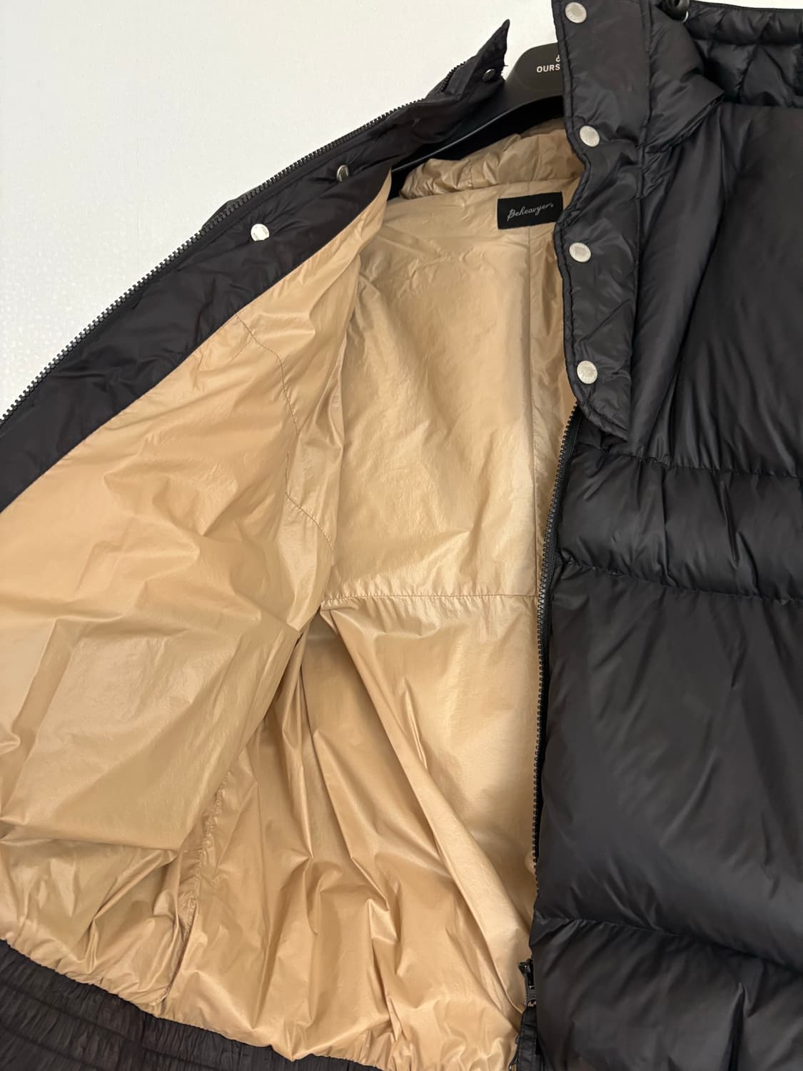 비헤비어 예티 숏패딩 덕다운 (M / 100사이즈) 상품이미지4