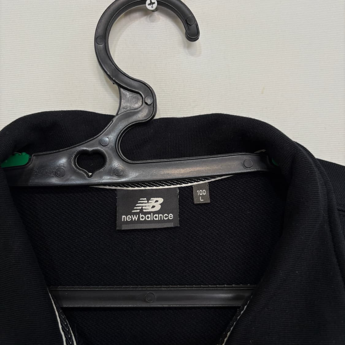 뉴발란스 남성 반집업 티셔츠 100 상품이미지2