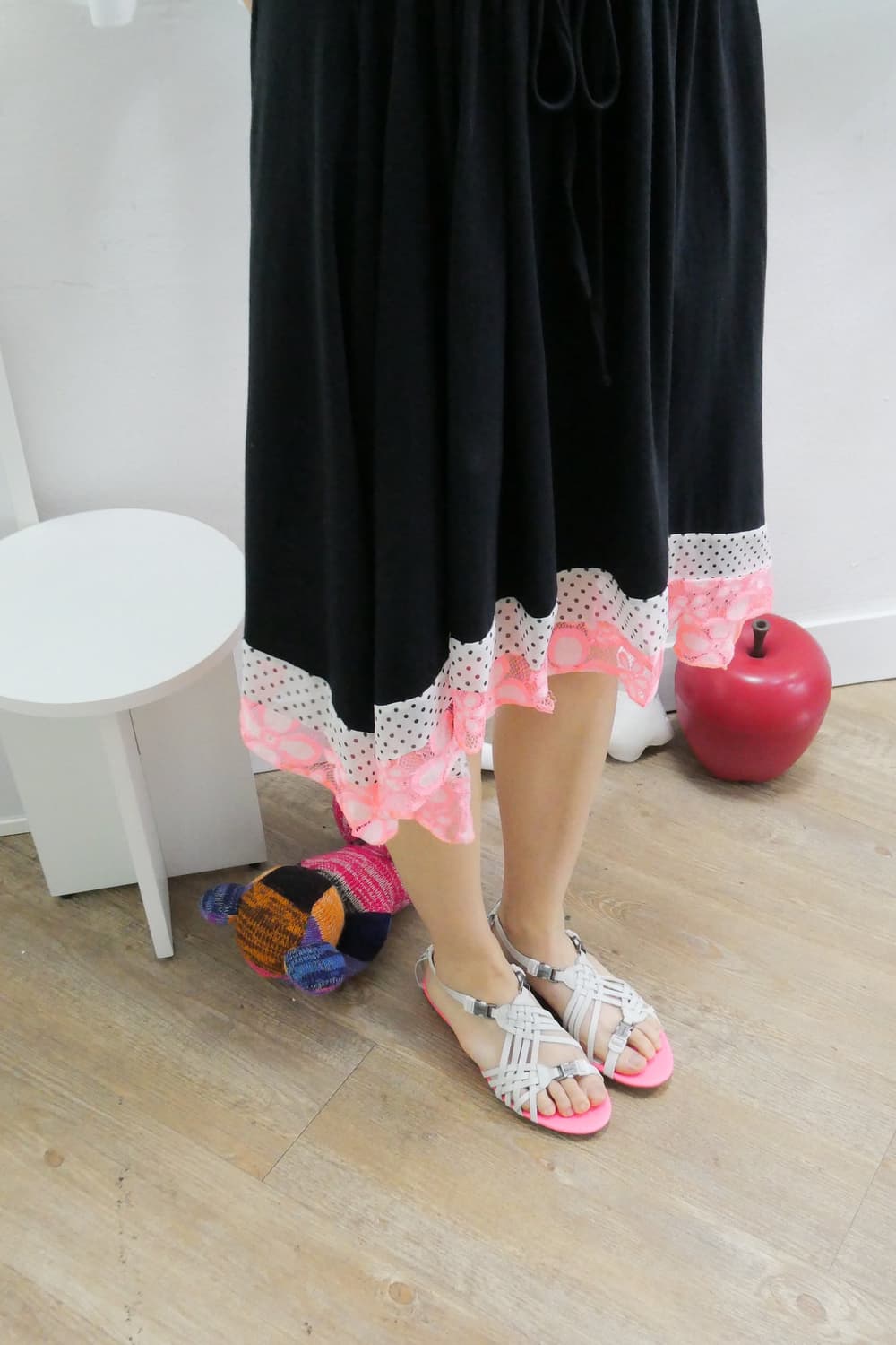 수나오쿠와하라 패치 원피스 상품이미지2