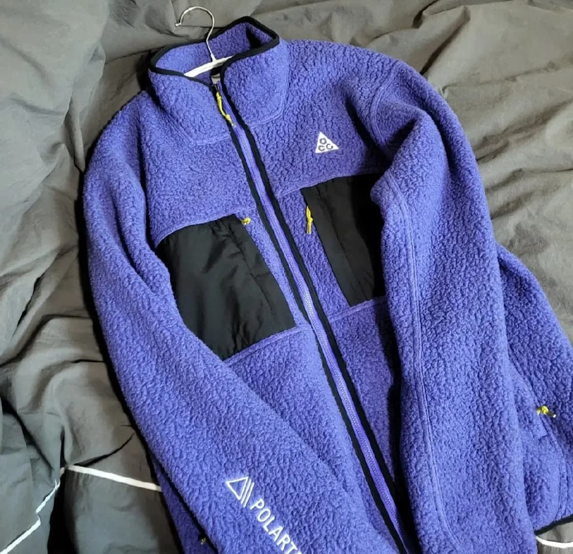 나이키 acg 악틱울프 후리스 페르시안바이올렛 S 상품이미지3