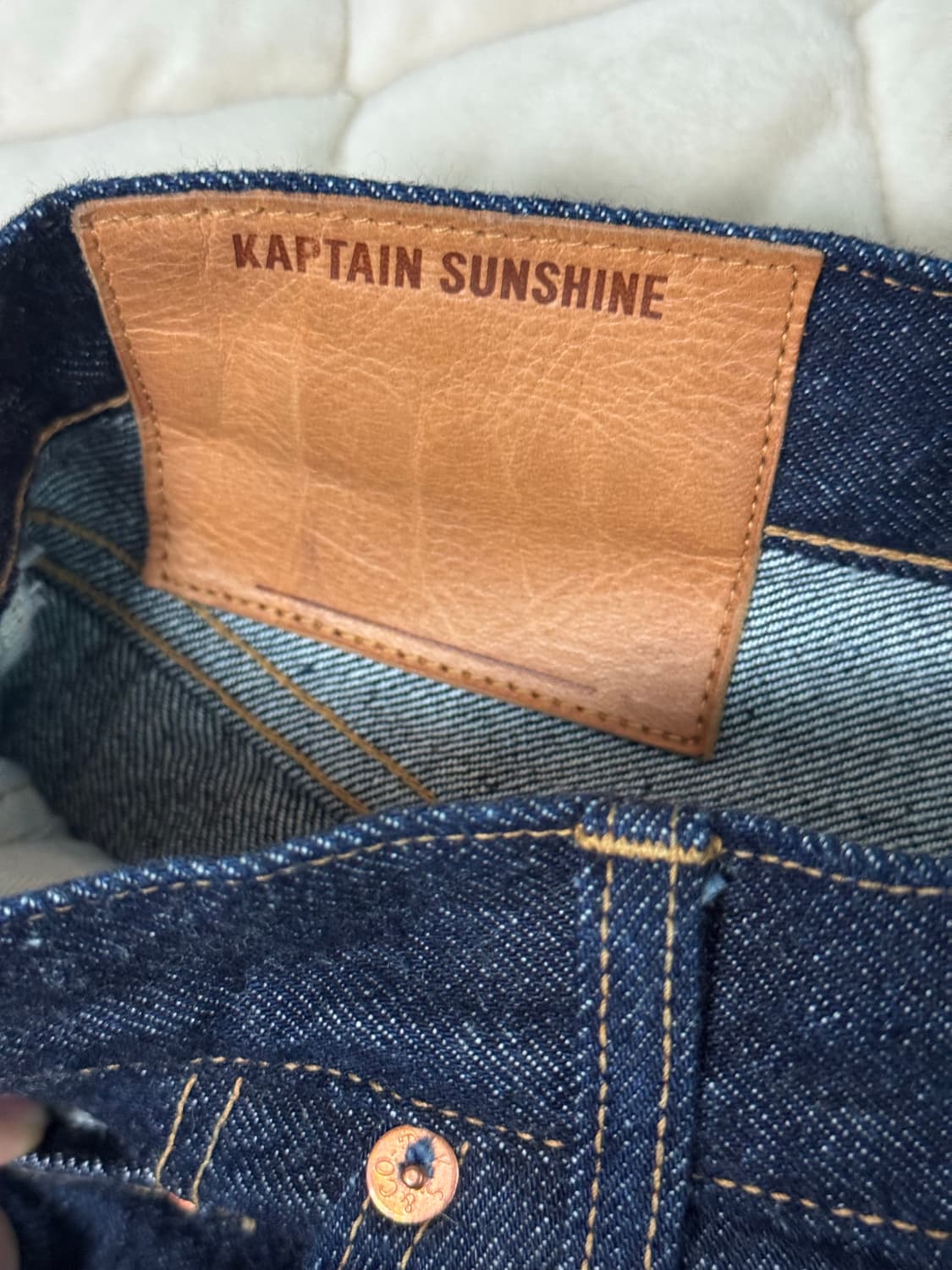 캡틴선샤인 5P Zipper Front Denim Pants 30 상품이미지3
