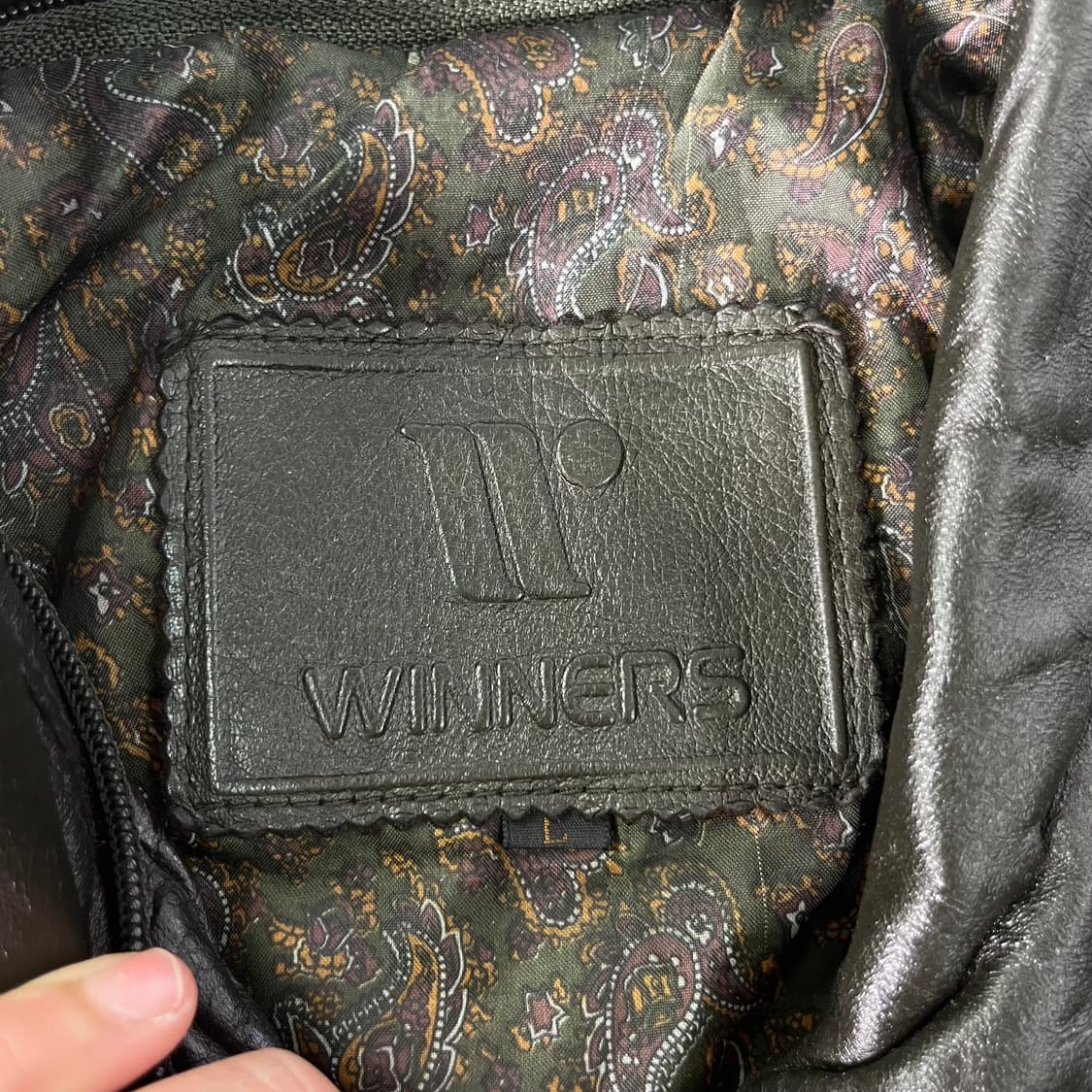 100 아메리칸 빈티지 90s 투웨이 퍼카라 가죽 자켓  상품이미지4