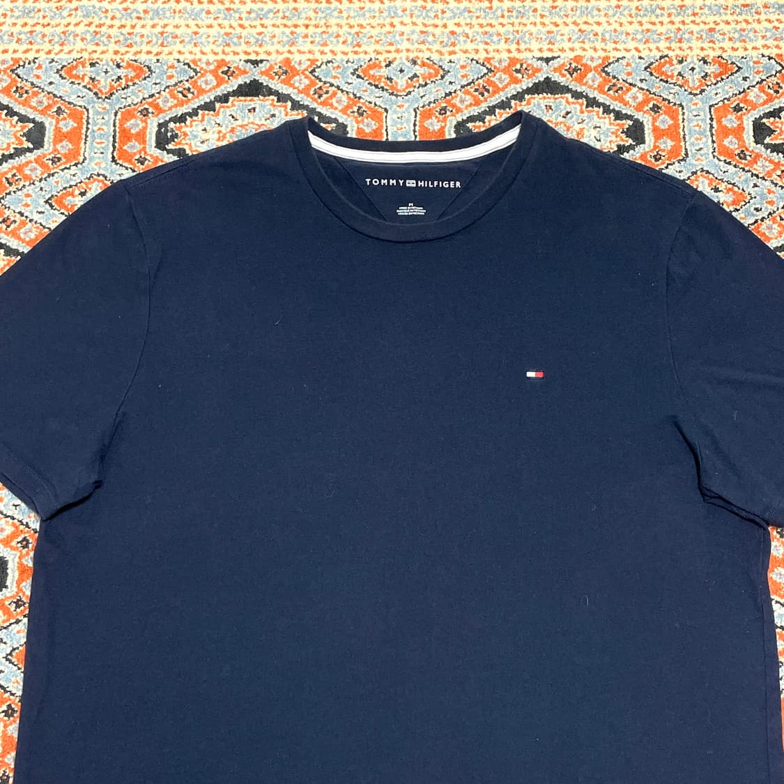 타미힐피거 네이비 반팔티셔츠 남성M 상품이미지2