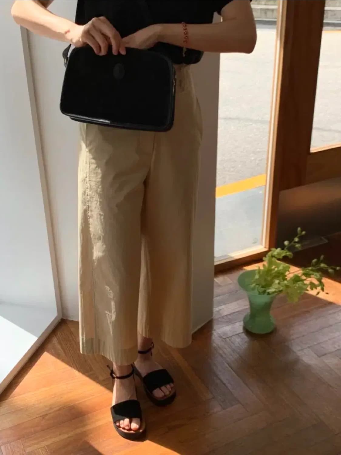 얼바닉30 크롭 팬츠 상품이미지3