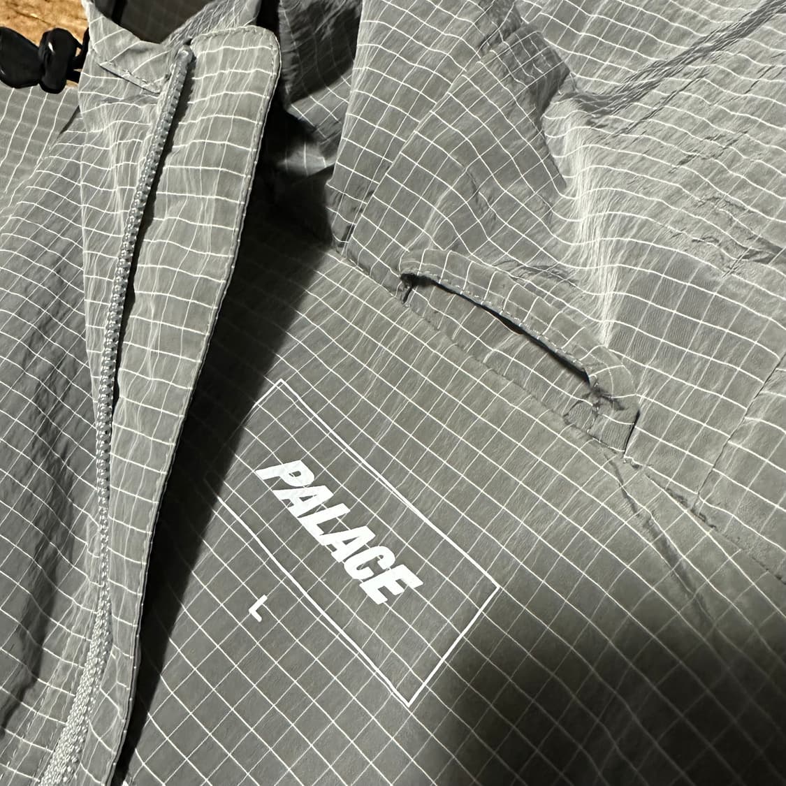 [L] 팔라스 메쉬 쉘 자켓 그레이 상품이미지5