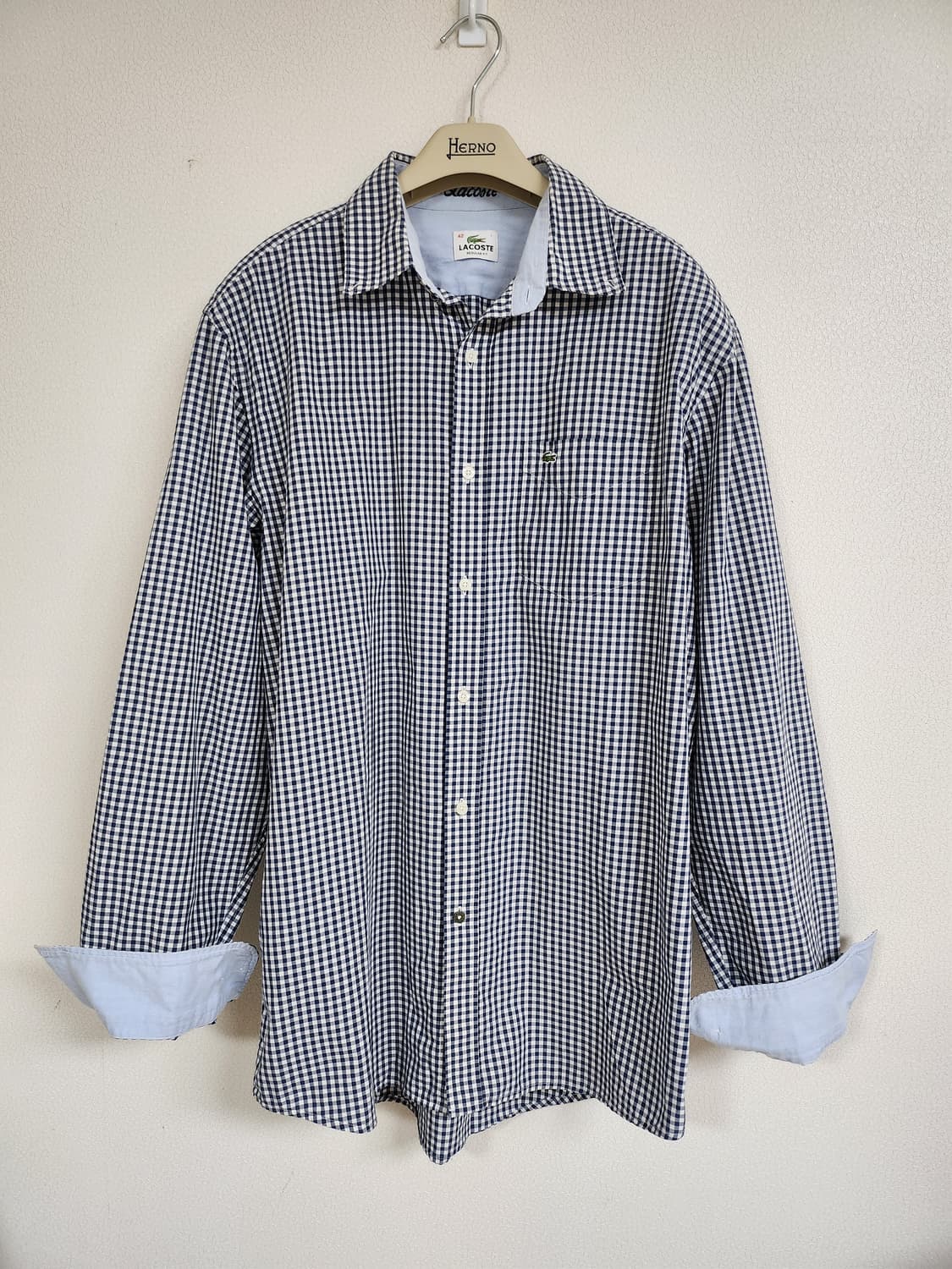 라코스테 체크셔츠 (42 상품이미지2