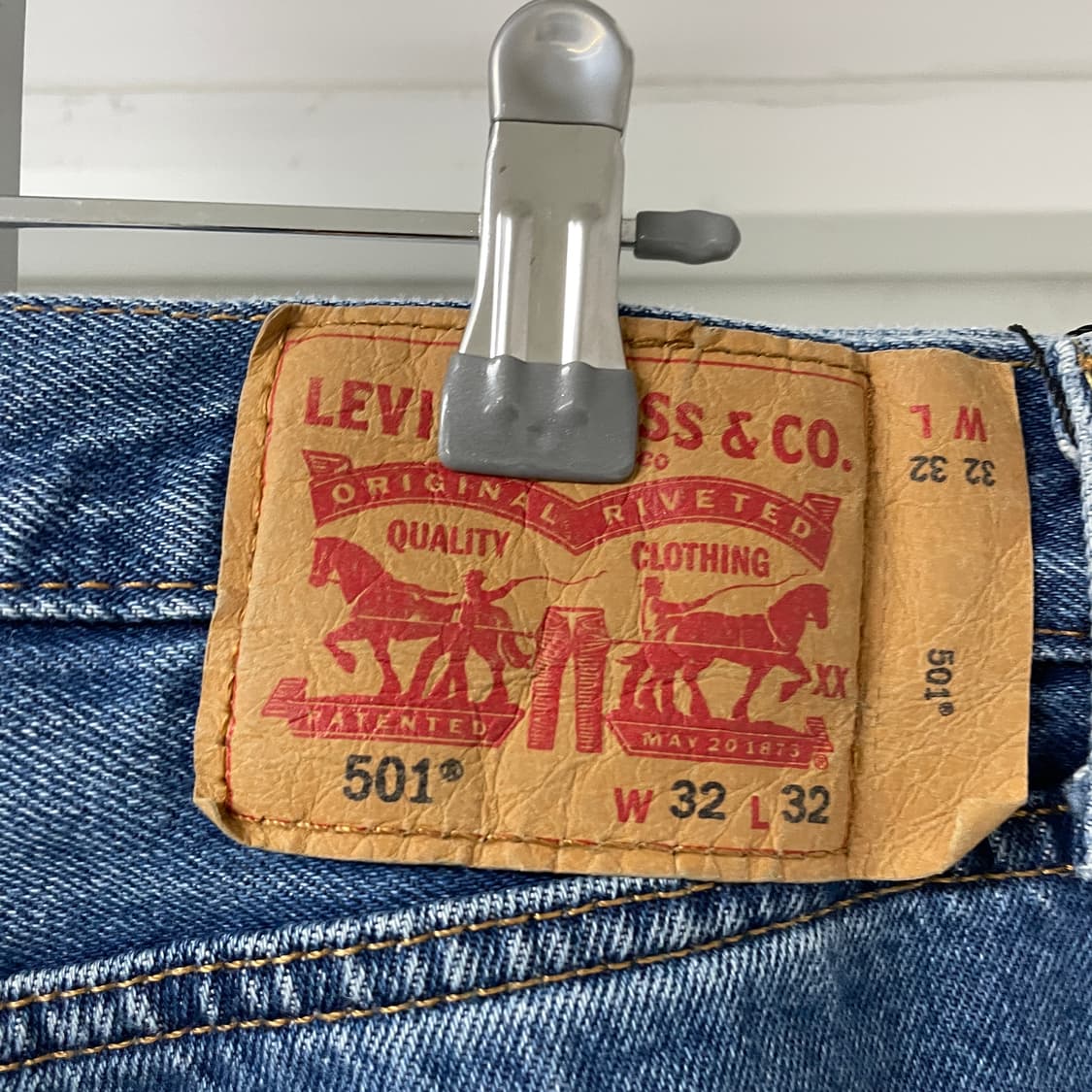 리바이스 501 데님 팬츠 W32 L32 상품이미지4