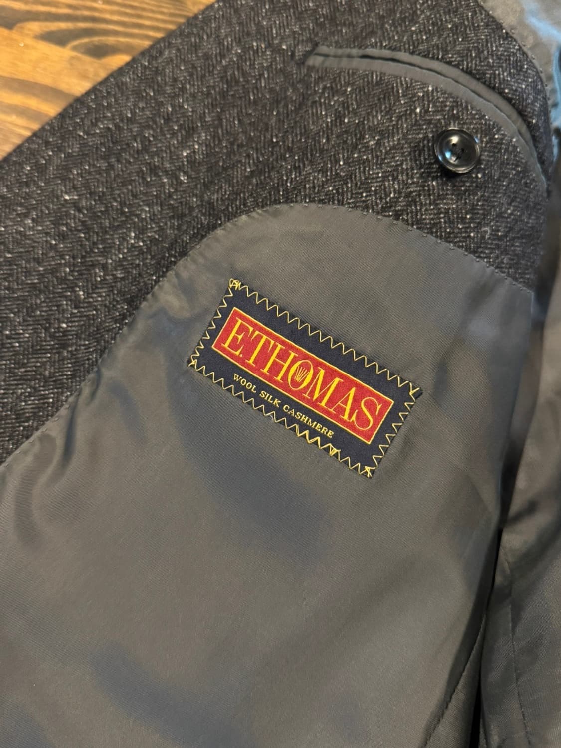 쉐빌로우 울 실크 캐시미어 자켓 100 상품이미지10