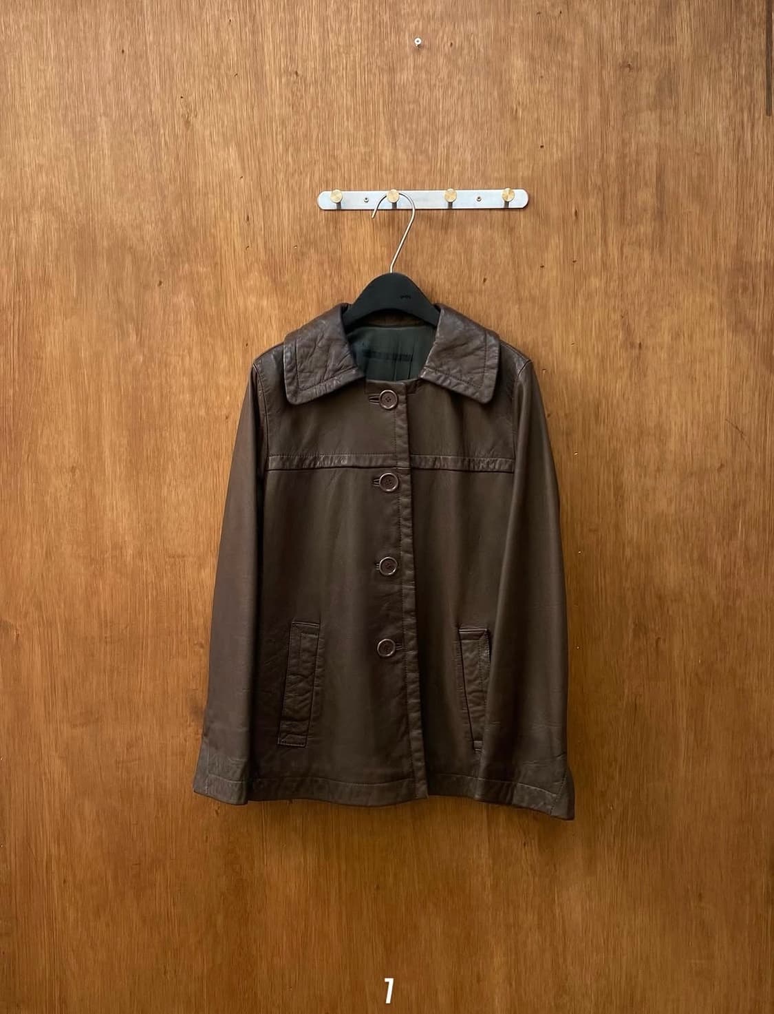 빈티지 가죽 자켓 레더 자켓 상품이미지2
