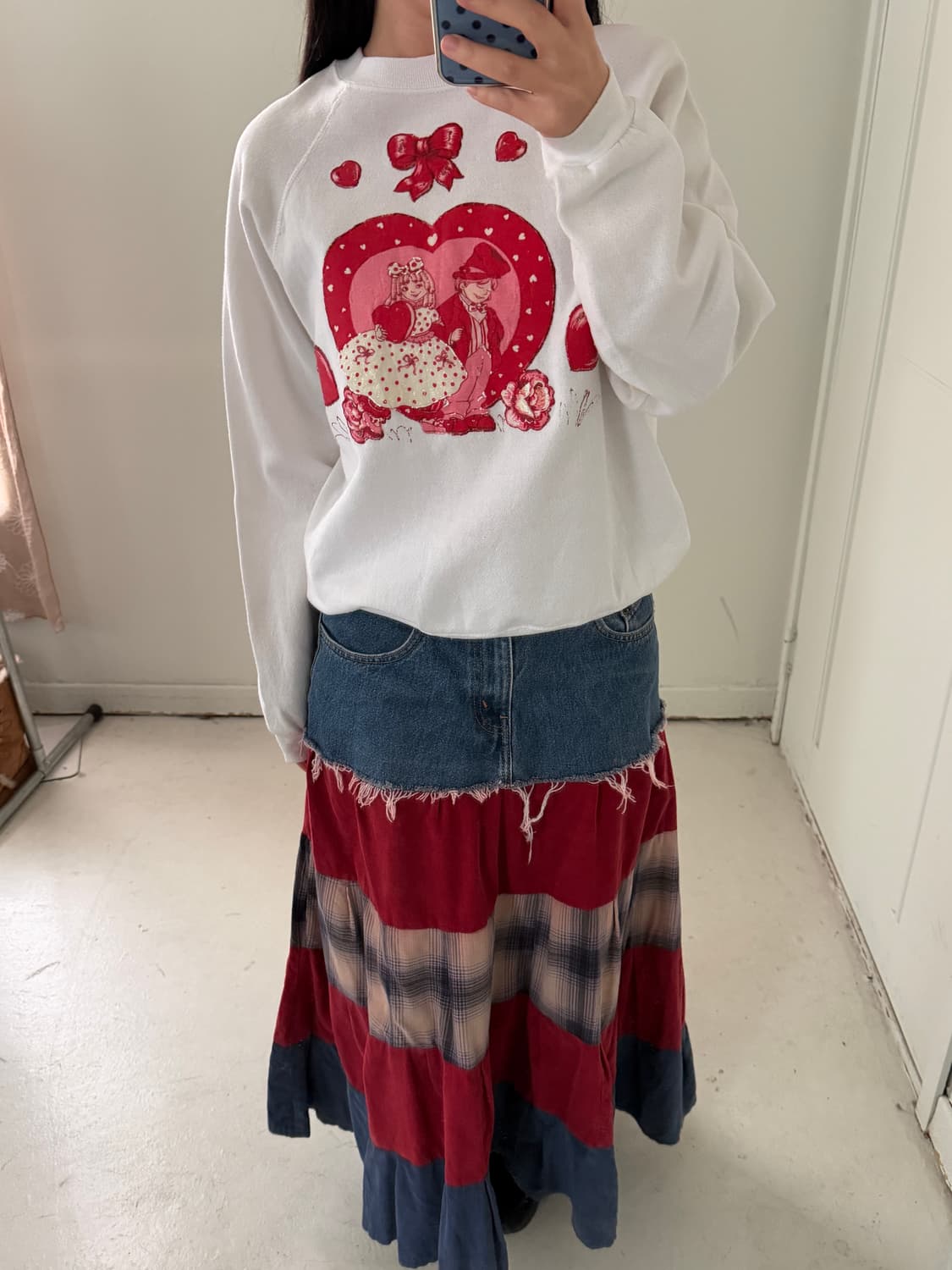 80s USA OG raglan sweatshirt 상품이미지1