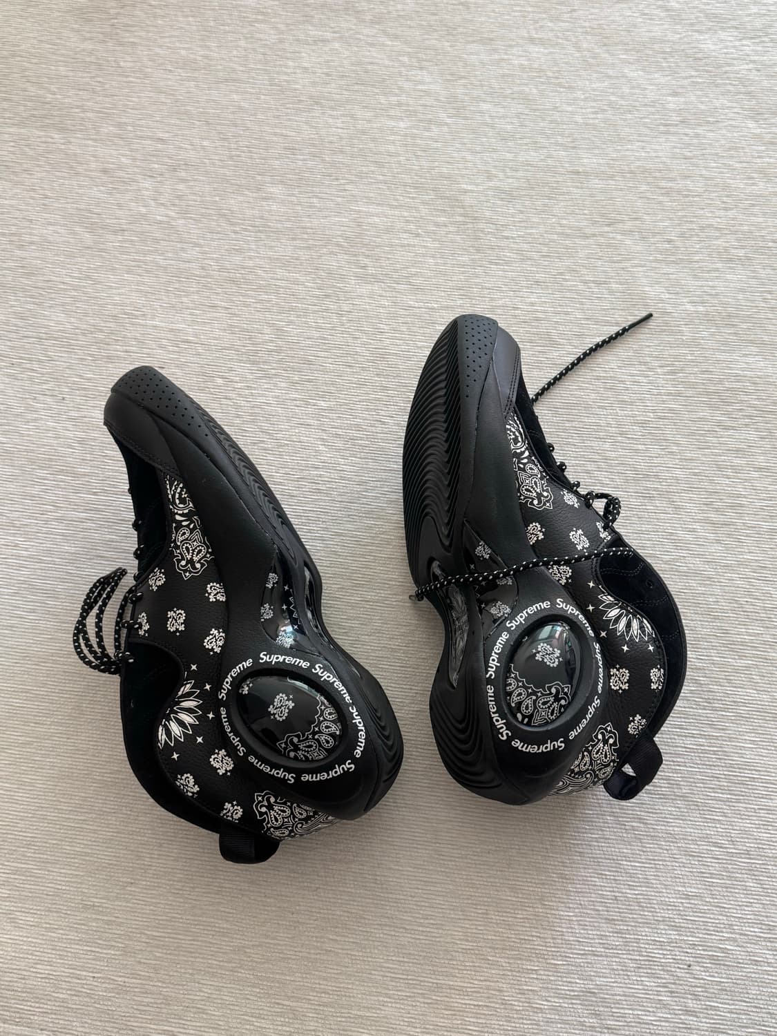 Nike x Supreme Air Zoom Flight 95 SP Bla 상품이미지5