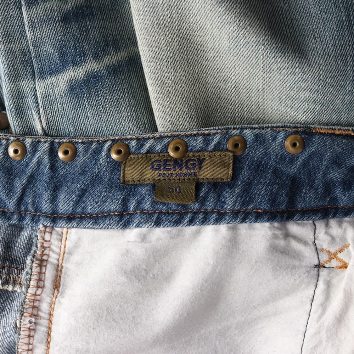 GENGYHOMME 빈티지 데님팬츠 34 상품이미지5