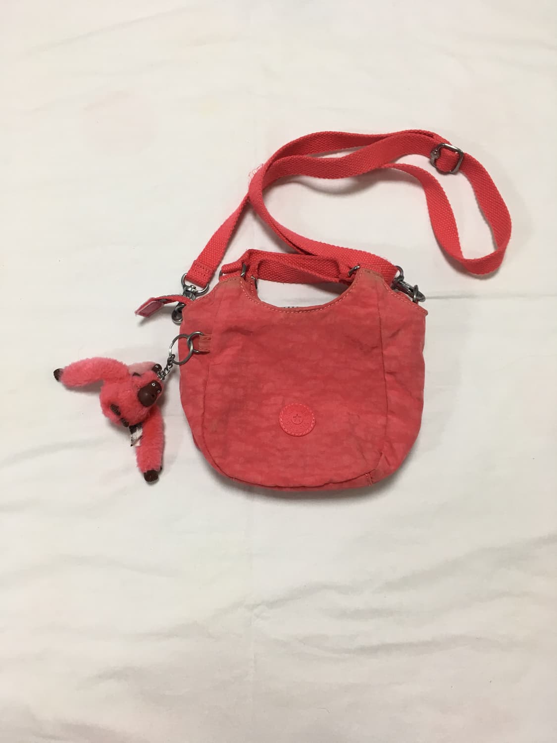 키플링 kipling 체리핑크 미니 크로스백 상품이미지1