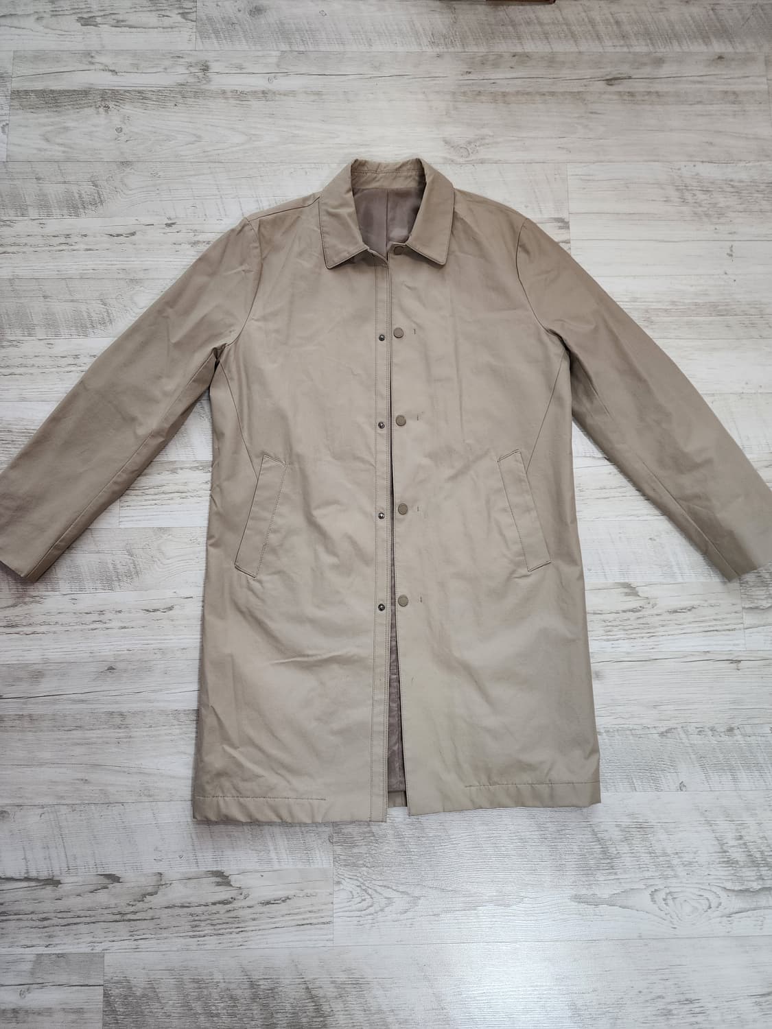 POLHAM 폴햄 트렌치코트 팜 M(95~100)사이즈 봄 가을 코트 상품이미지1