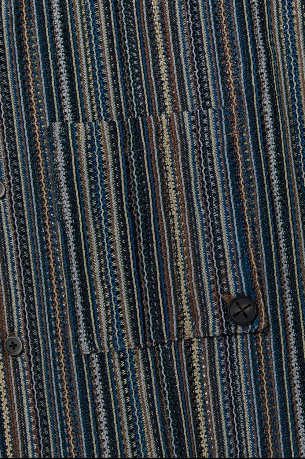 GARDENERS MESH HALF SHIRT [GREEN BROWN] 상품이미지3