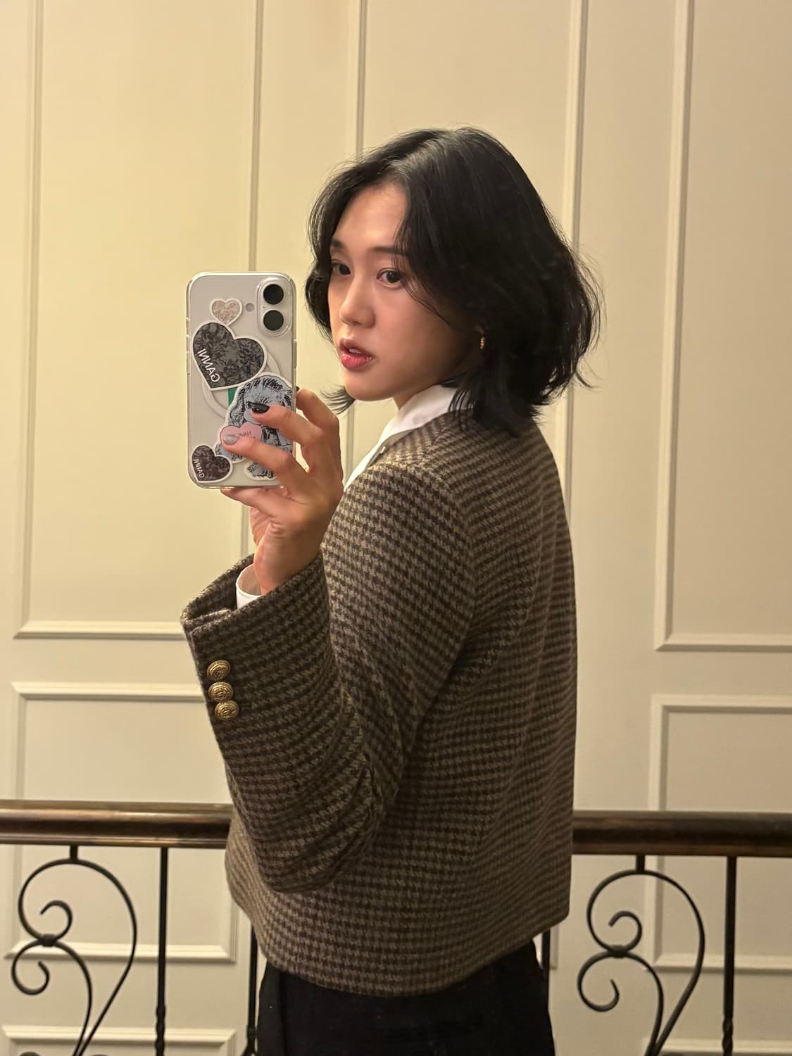 노미나떼 트위드 자켓 상품이미지3