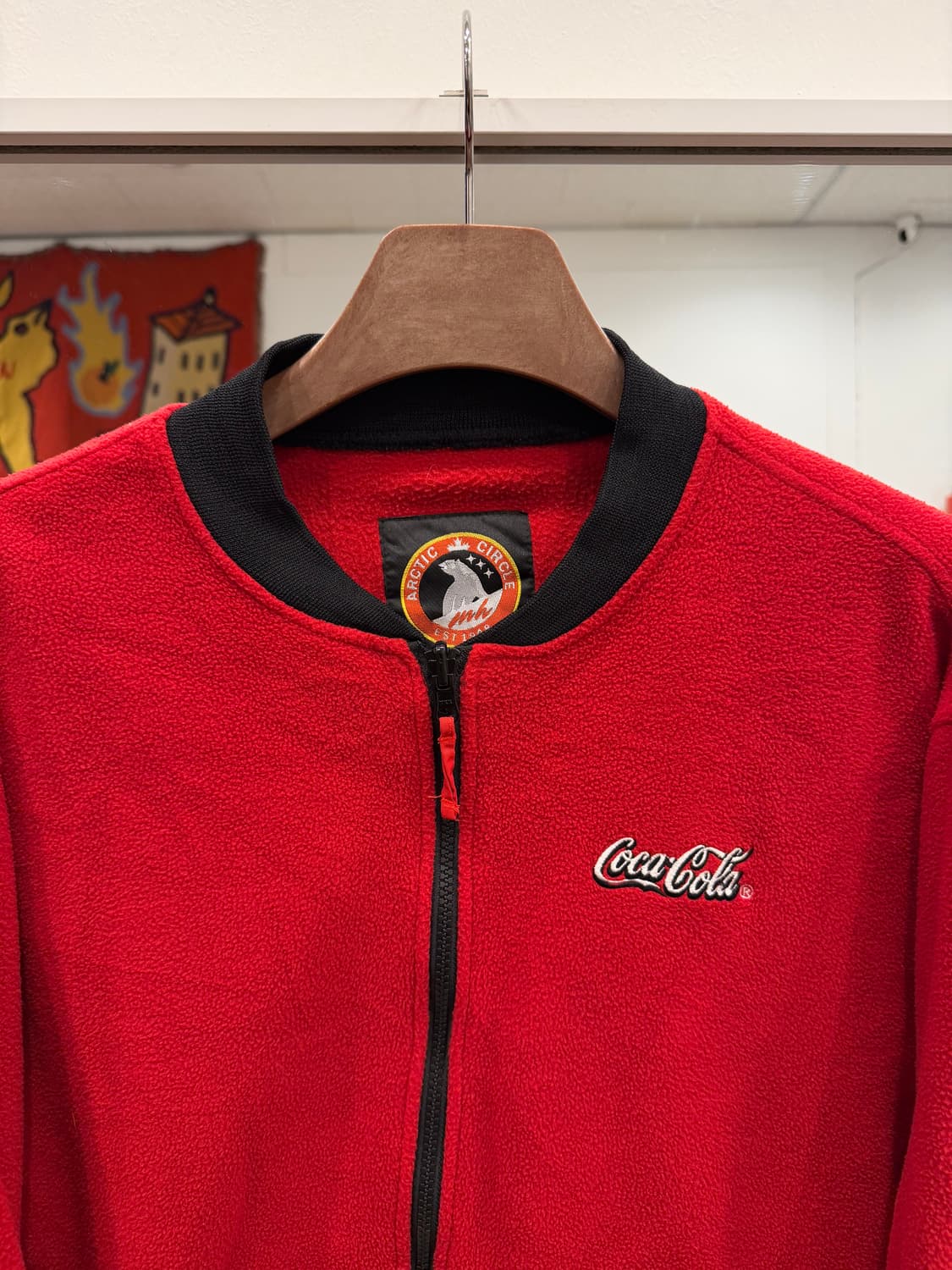 Arctic Circle 빈티지 코카콜라 플리스 자켓 상품이미지3