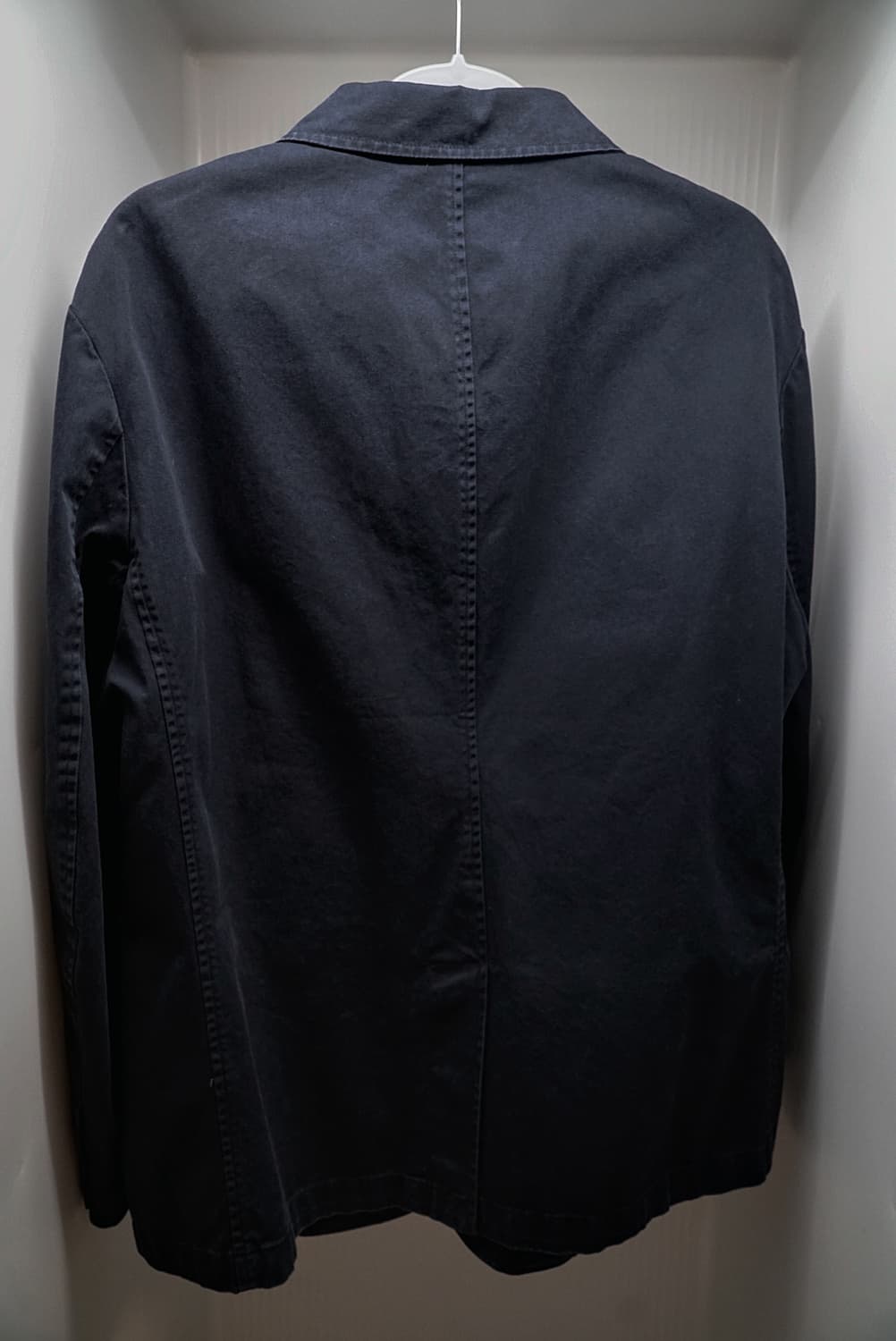 washed 3 button blazer_dark navy 상품이미지5