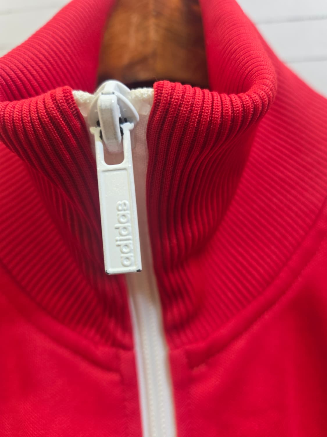 아디다스 페루 축구 져지 트랙탑 레드 상품이미지7