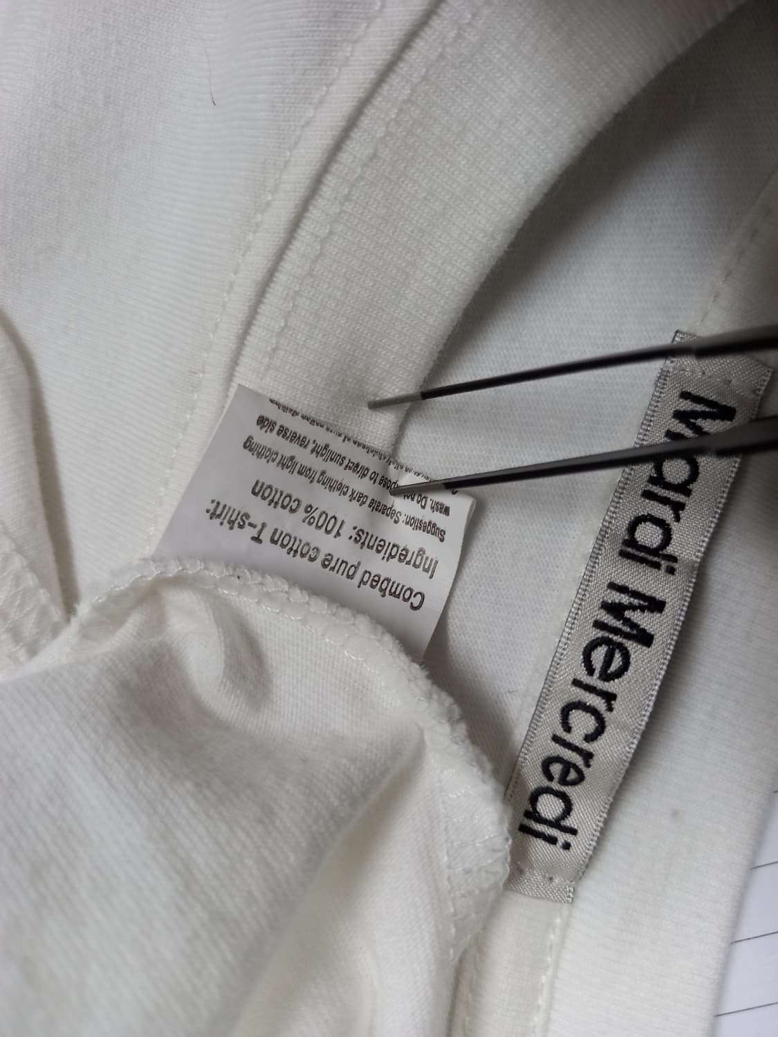 마르디메크르디 춘하 면 티셔츠 F 33-77 상품이미지6