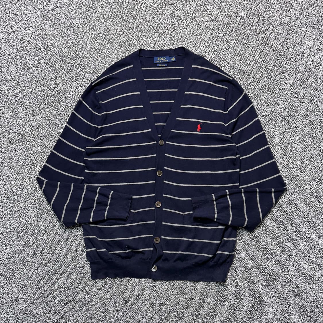 Name : 폴로 랄프로렌 스트라이프 네이비 가디건 :)  상품이미지1