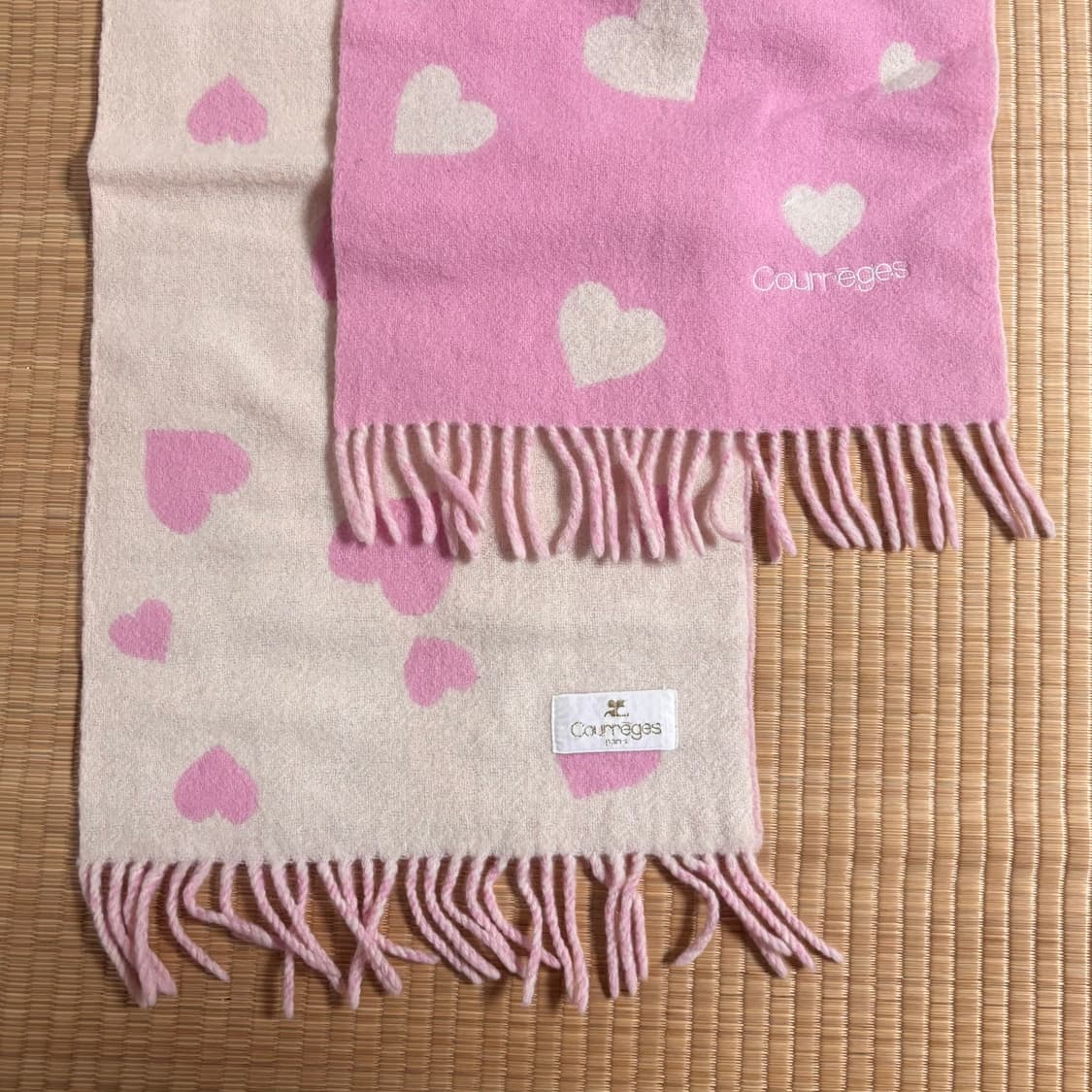 꾸레쥬 하트 목도리  상품이미지3