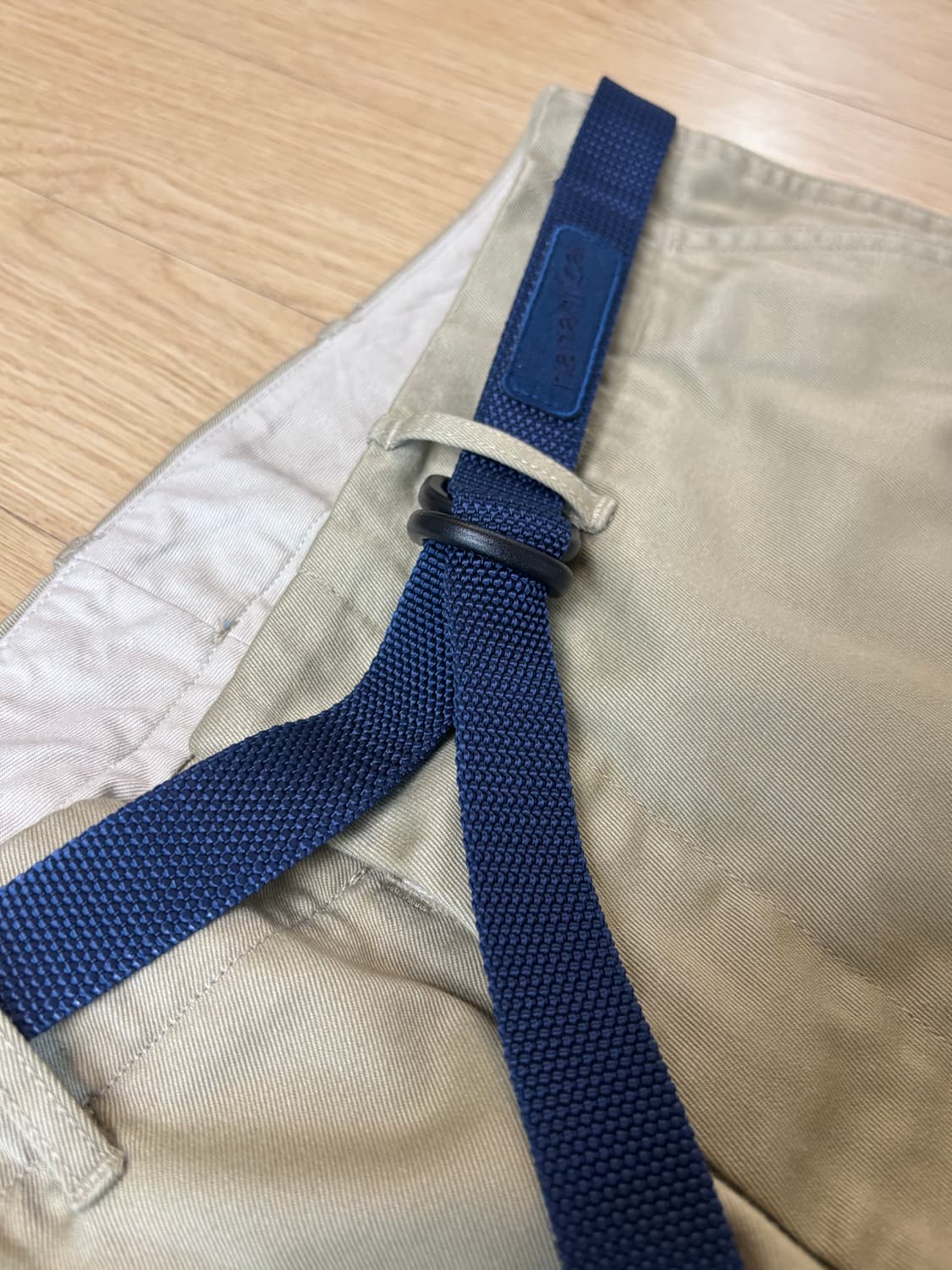 나나미카 와이드치노 카키34 상품이미지2