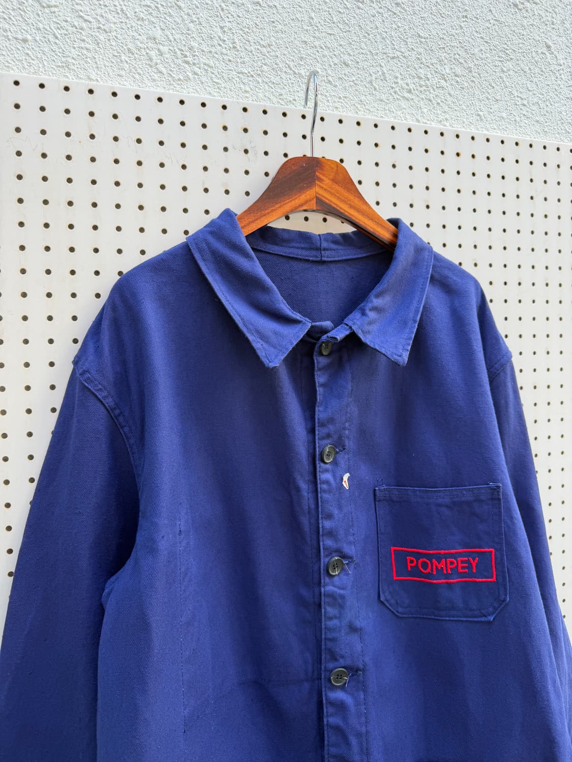 (DEADSTOCK)70s ROUND COLLAR 데드스탁 프렌치워크자켓 상품이미지6