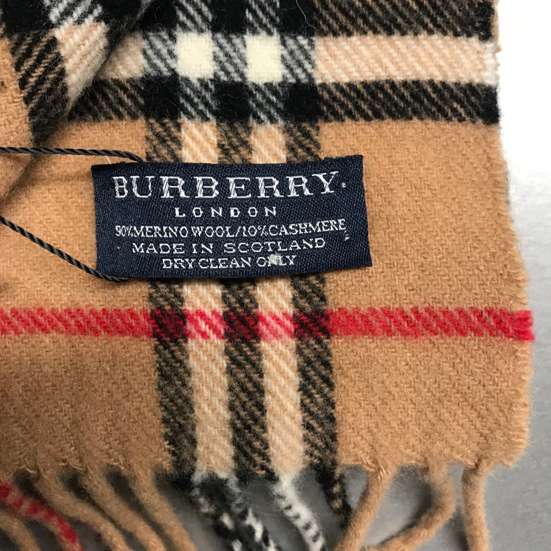 버버리 정품 메리노/캐시미어 머플러 베이지 상품이미지5