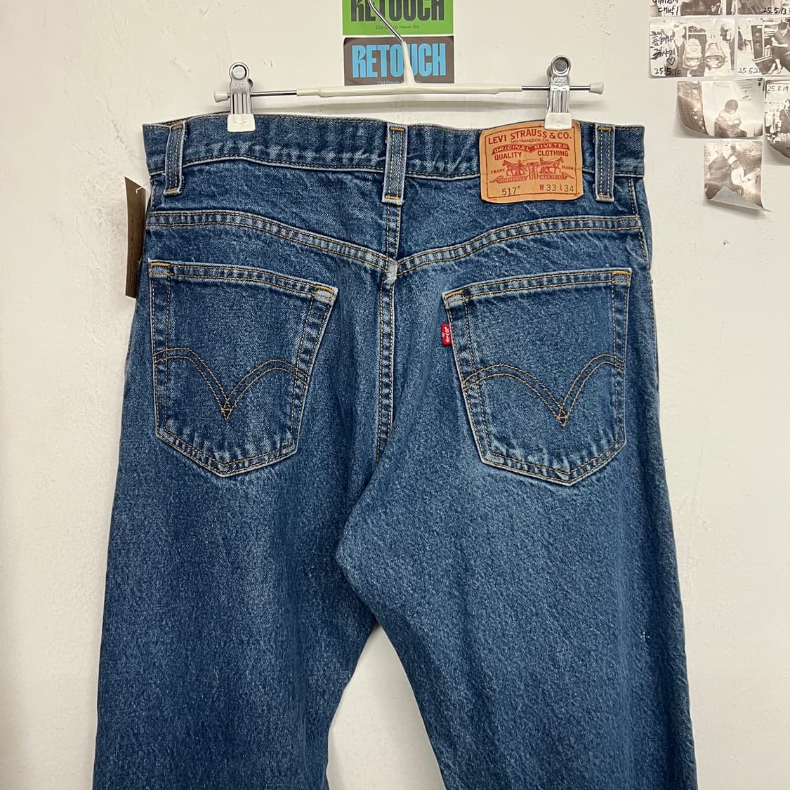 00‘s 리바이스 517 중청 디스트로이드 상품이미지6