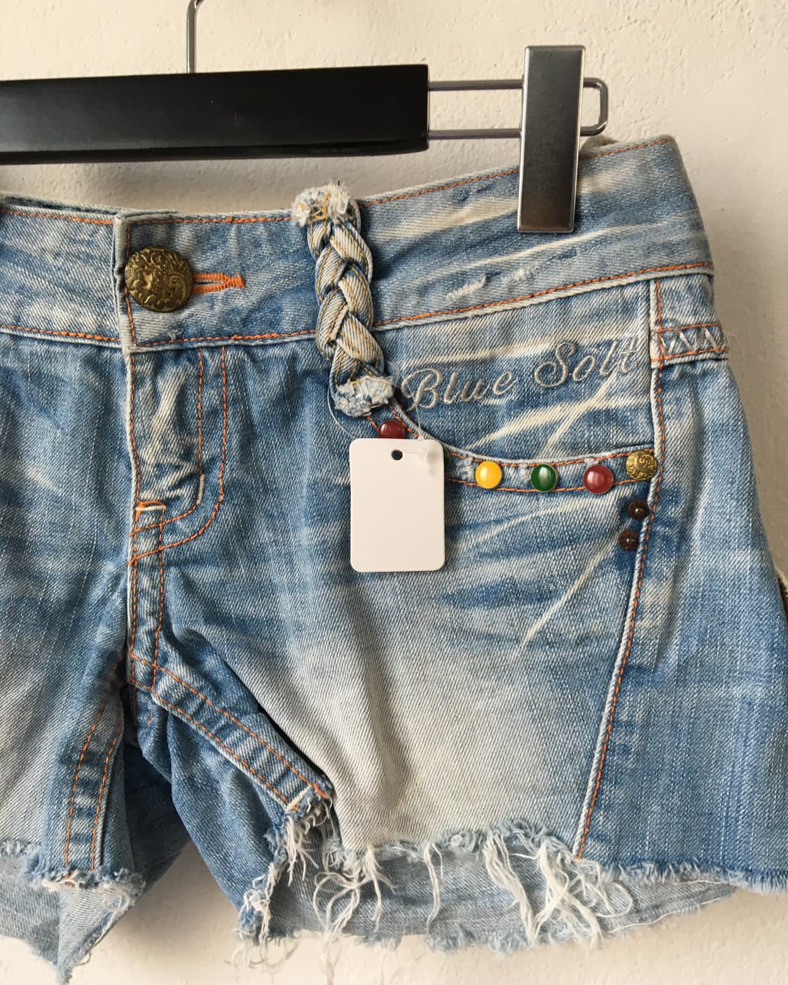 Red pepper denim short 상품이미지3