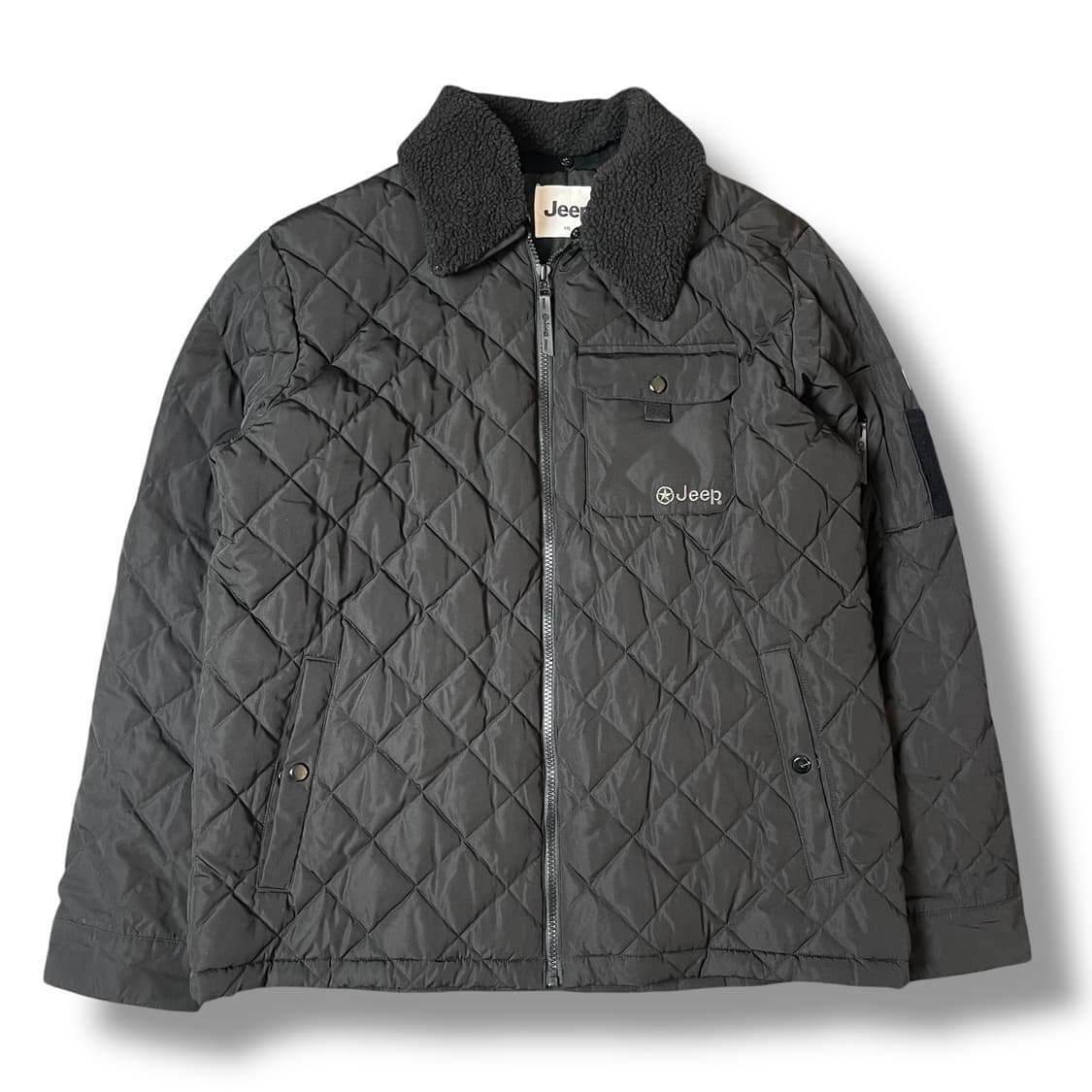 JEEP 지프 덕다운 블랙 퀄팅자켓 110 상품이미지1