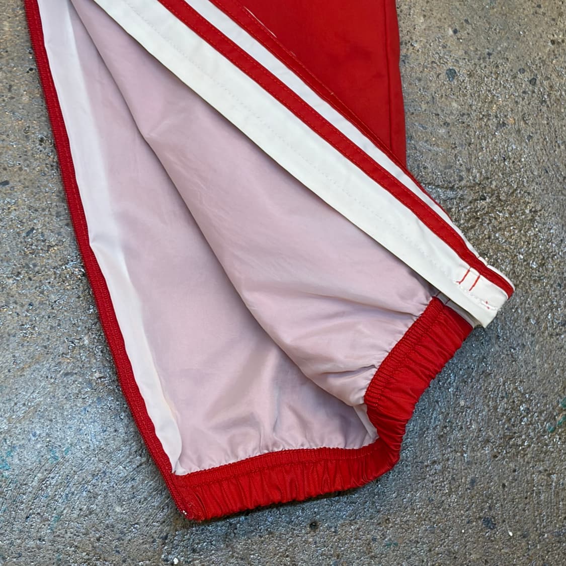 90s USA 아디다스 삼선 츄리닝 트레이닝팬츠 바람막이 팬츠 상품이미지10